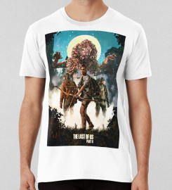 Amazing Art Of The Last Of Us Part 1 2 Remake Game 2023 T-shirt